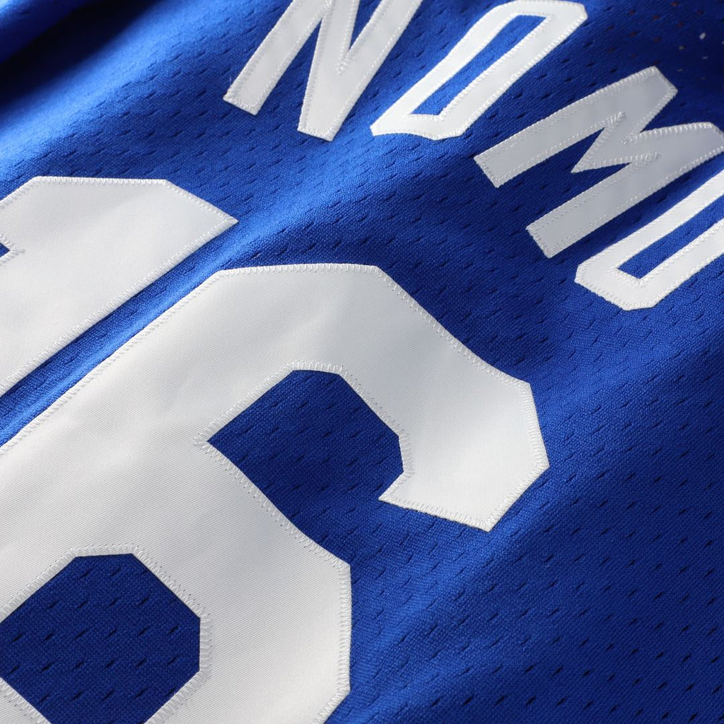 Los Angeles Dodgers Hideo Nomo Mitchell & Ness Big & Tall Cooperstown Mesh Batting Practice Jersey - Royal