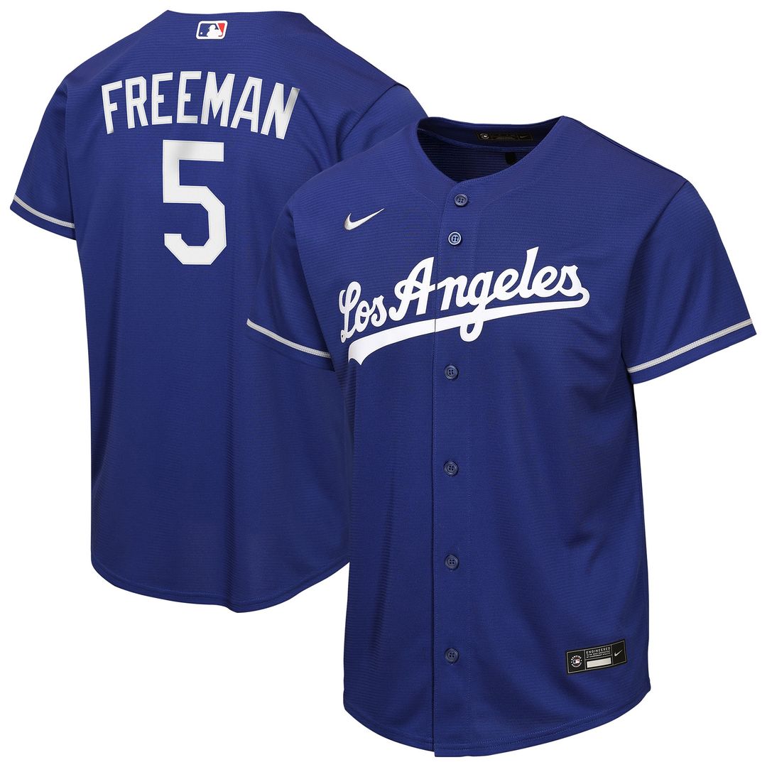 Los Angeles Dodgers Freddie Freeman Nike Youth Alternate Replica Jersey - Royal