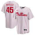 Philadelphia Phillies Zack Wheeler Nike Home Replica Jersey - White