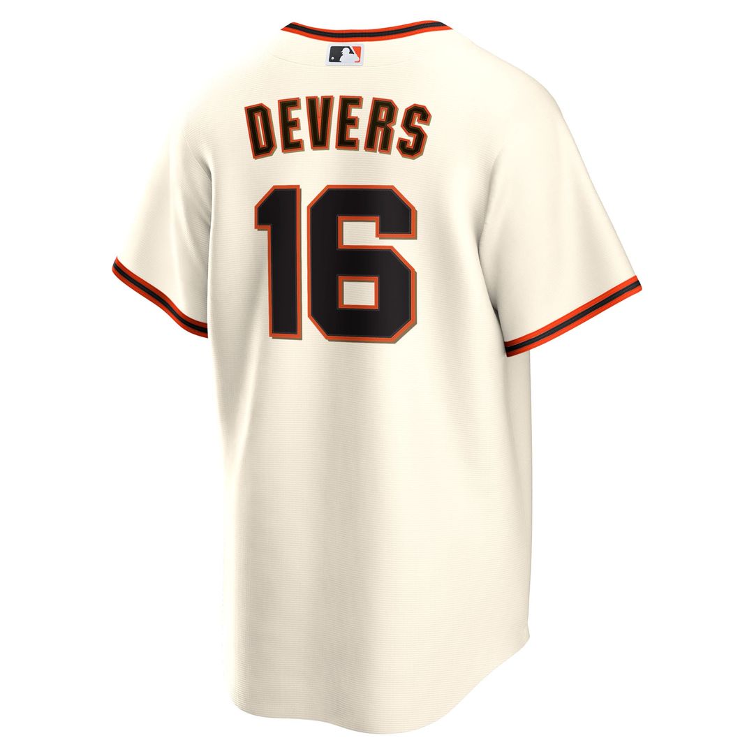 San Francisco Giants Rafael Devers Nike Home Replica Player Jersey - White