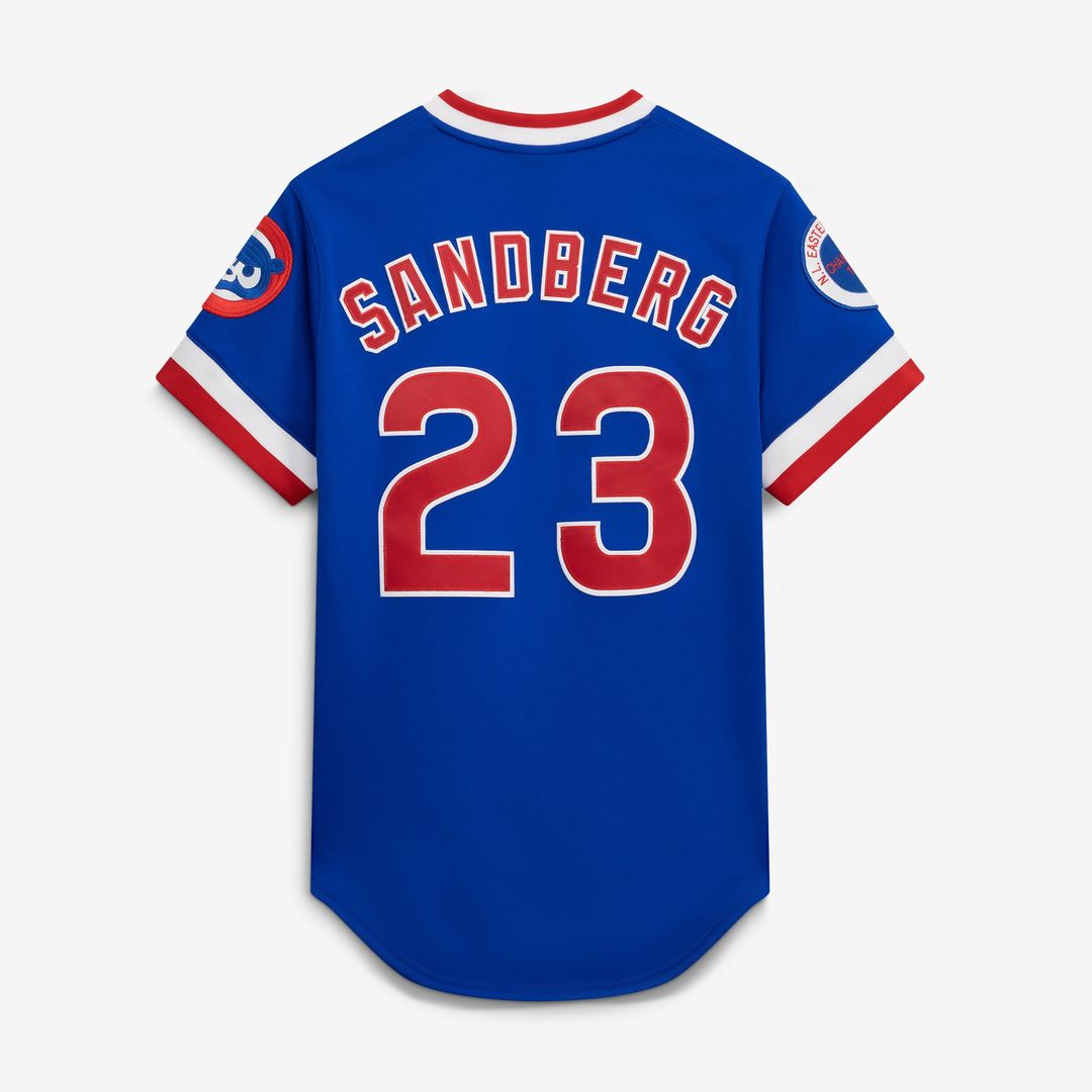 Chicago Cubs Ryne Sandberg 1984 Mitchell & Ness Throwback Authentic Jersey - Royal