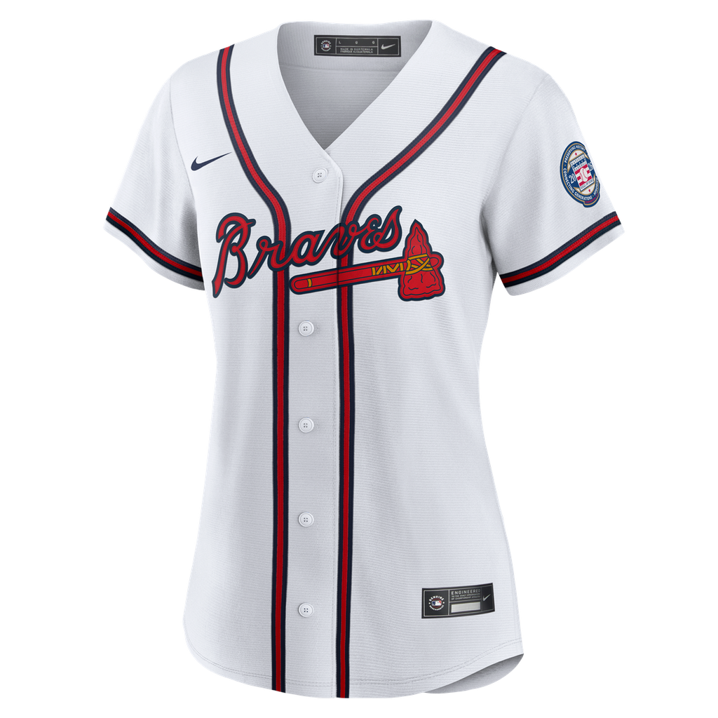 Atlanta Braves Andruw Jones Nike Women's 2026 Baseball Hall of Fame Retired Player Replica Jersey - White
