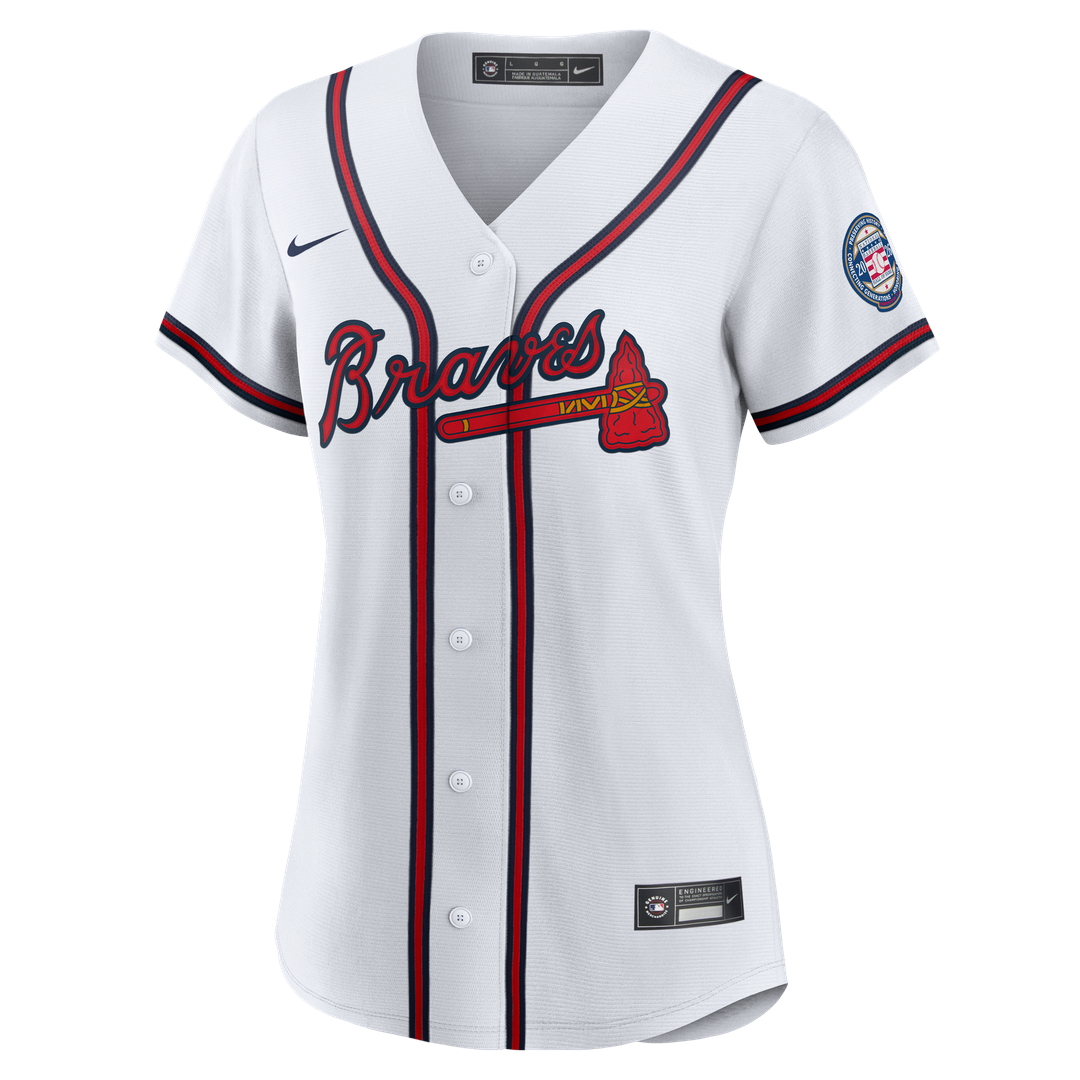 Atlanta Braves Andruw Jones Nike Women's 2026 Baseball Hall of Fame Retired Player Replica Jersey - White