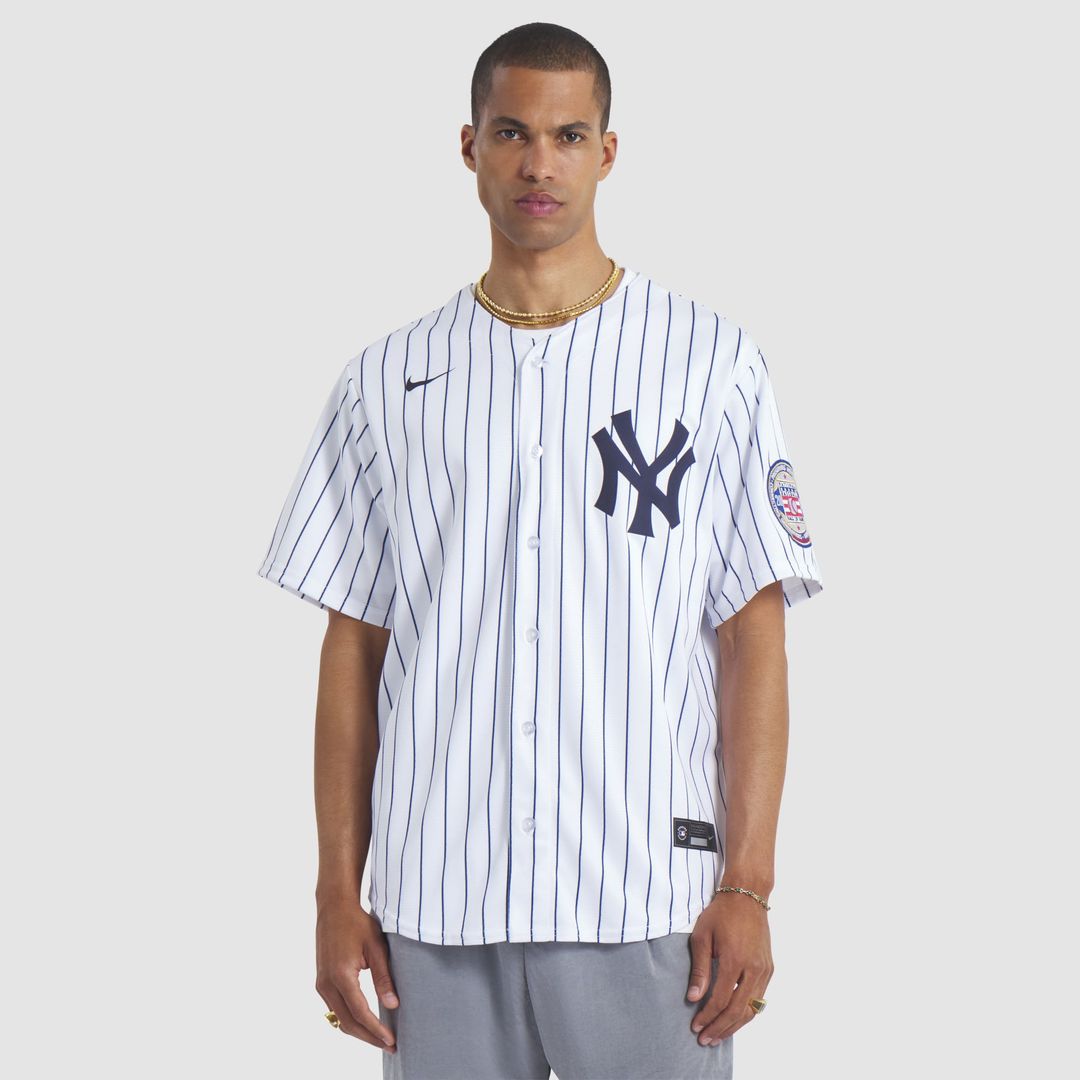 New York Yankees CC Sabathia Nike 2025 Baseball Hall of Fame Name & Number Retired Replica Jersey - White