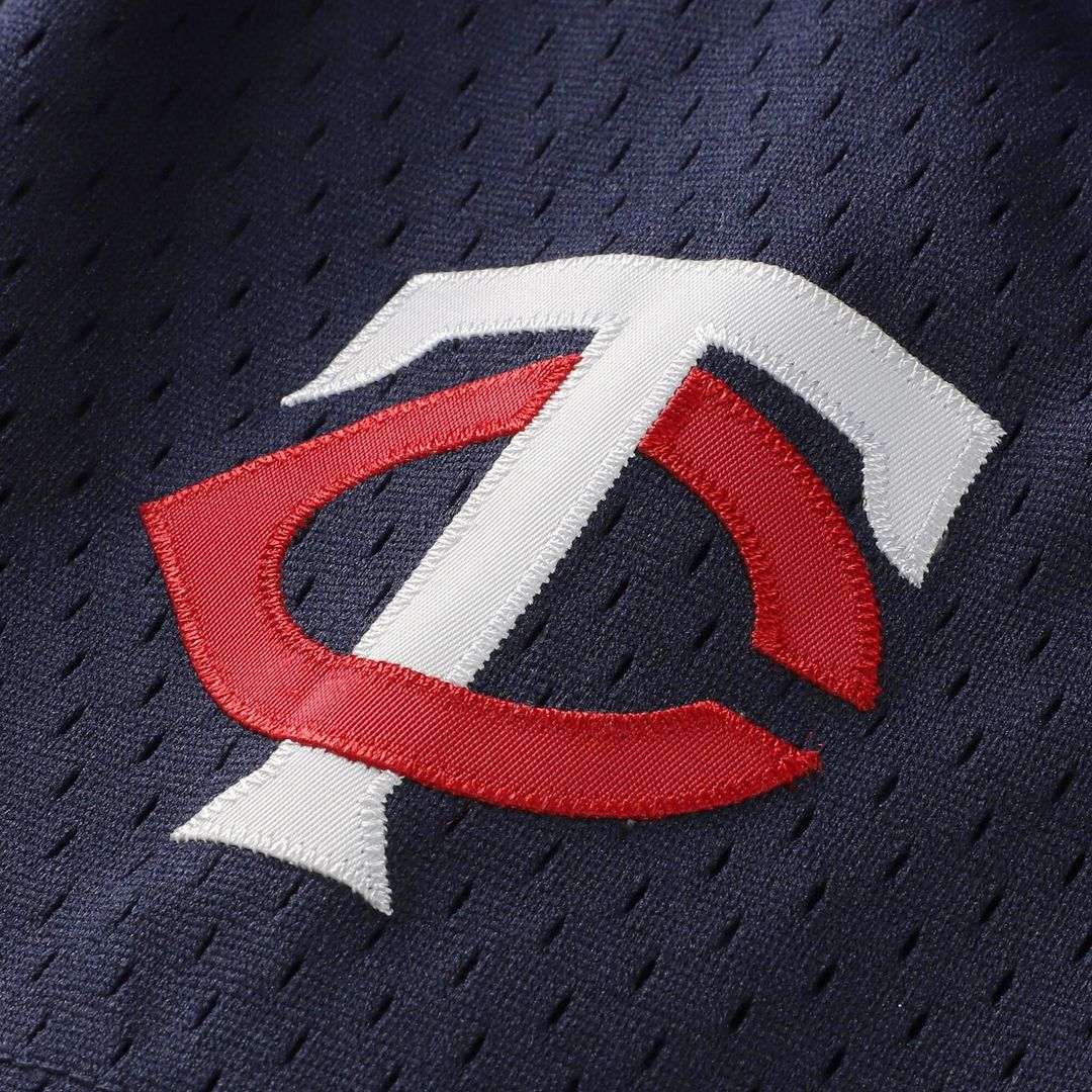 Minnesota Twins David Ortiz Mitchell & Ness Youth Cooperstown Mesh Batting Practice Jersey - Navy