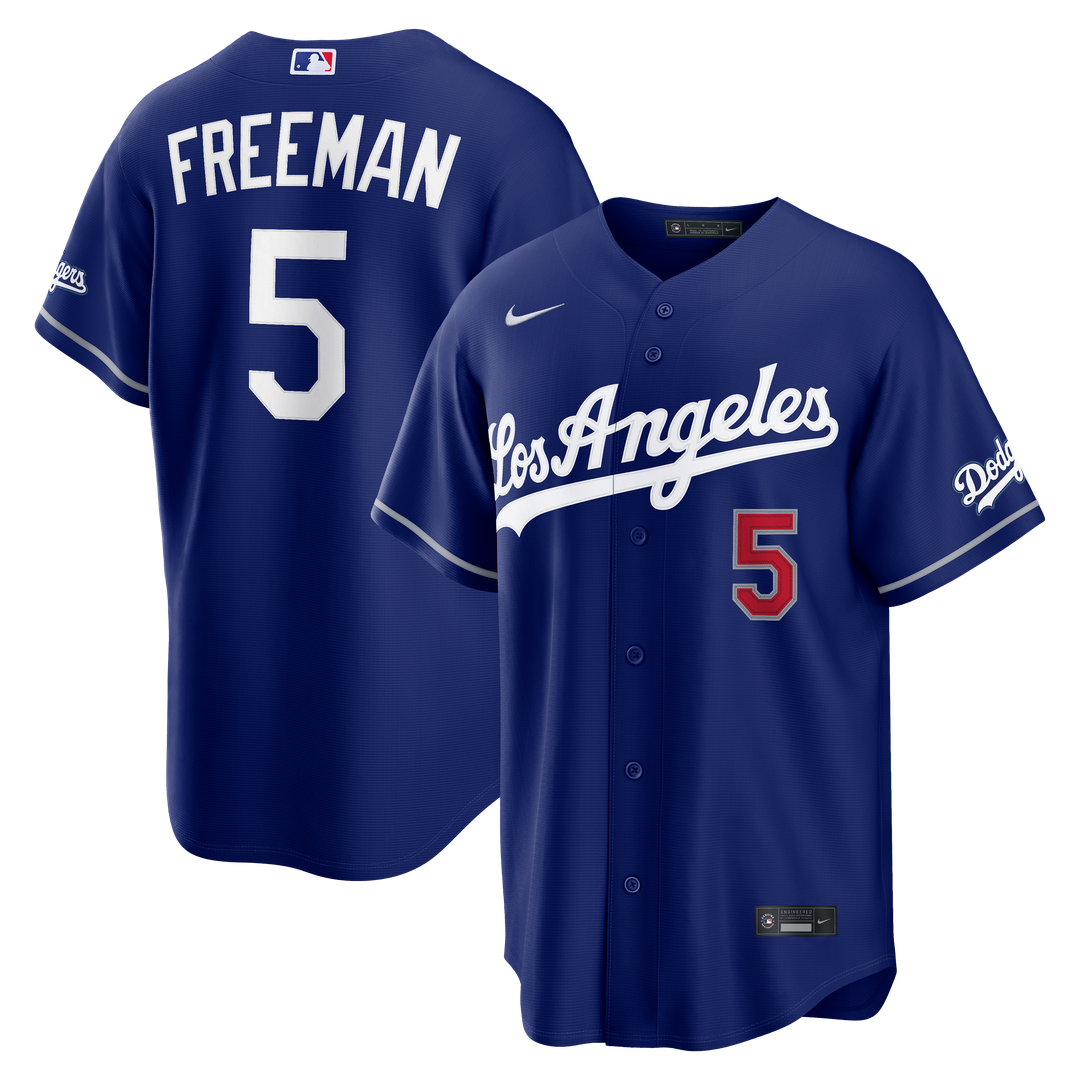 Los Angeles Dodgers Freddie Freeman Nike Home Stadium Jersey - White