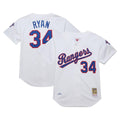 Texas Rangers Nolan Ryan Mitchell & Ness 1993 Cooperstown Authentic Jersey - White