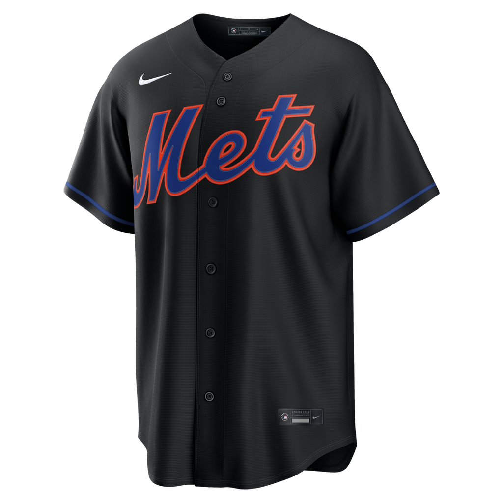 New York Mets Juan Soto Nike Alternate Replica Jersey - Black
