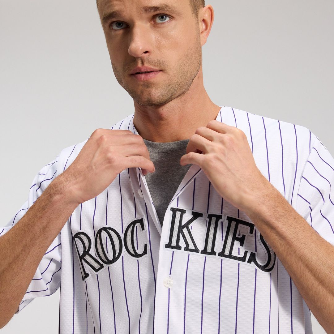 Colorado Rockies Nike Home Replica Team Jersey - White