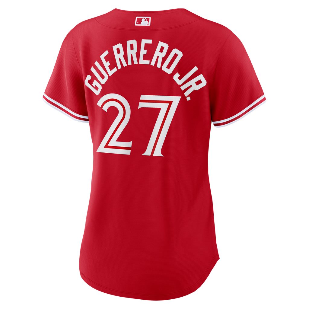 Toronto Blue Jays Vladimir Guerrero Jr. Nike Women's Canada Day Replica Jersey - Red