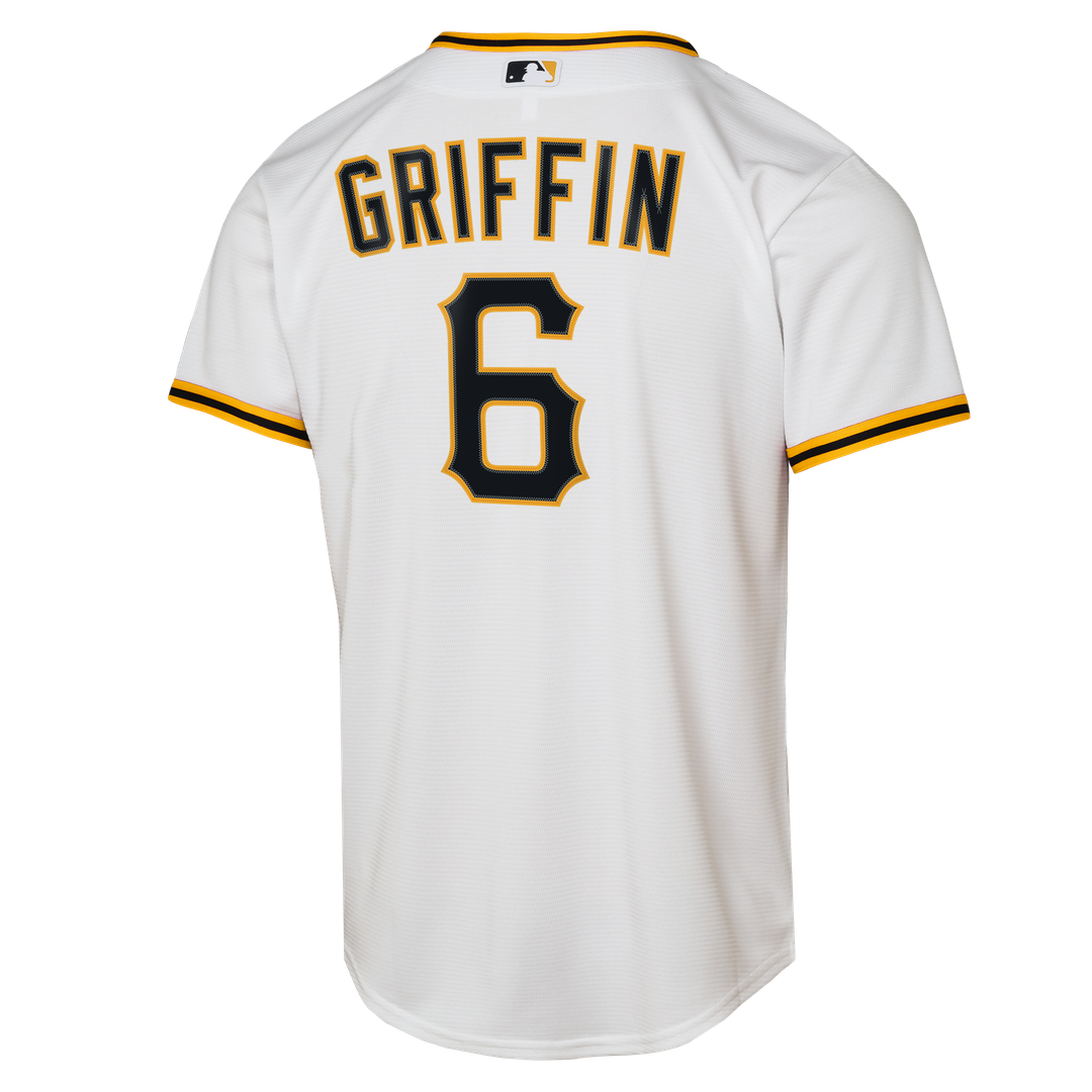 Pittsburgh Pirates Konnor Griffin Nike Youth Home Replica Jersey - White
