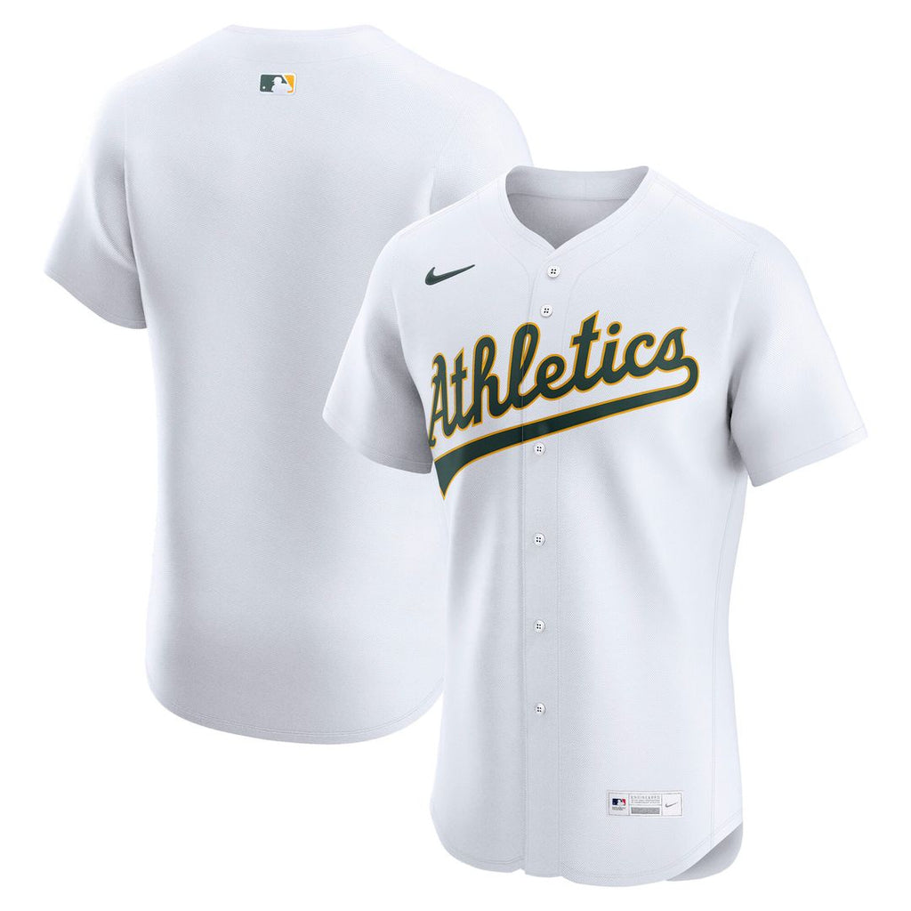 Athletics Nike Home Elite Jersey - White