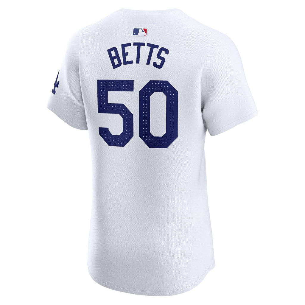 Los Angeles Dodgers Mookie Betts Nike Home Elite Jersey - White