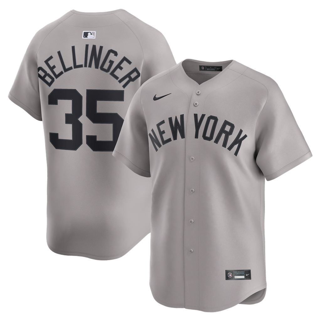 New York Yankees Cody Bellinger Nike Road Limited Player Jersey - Gray