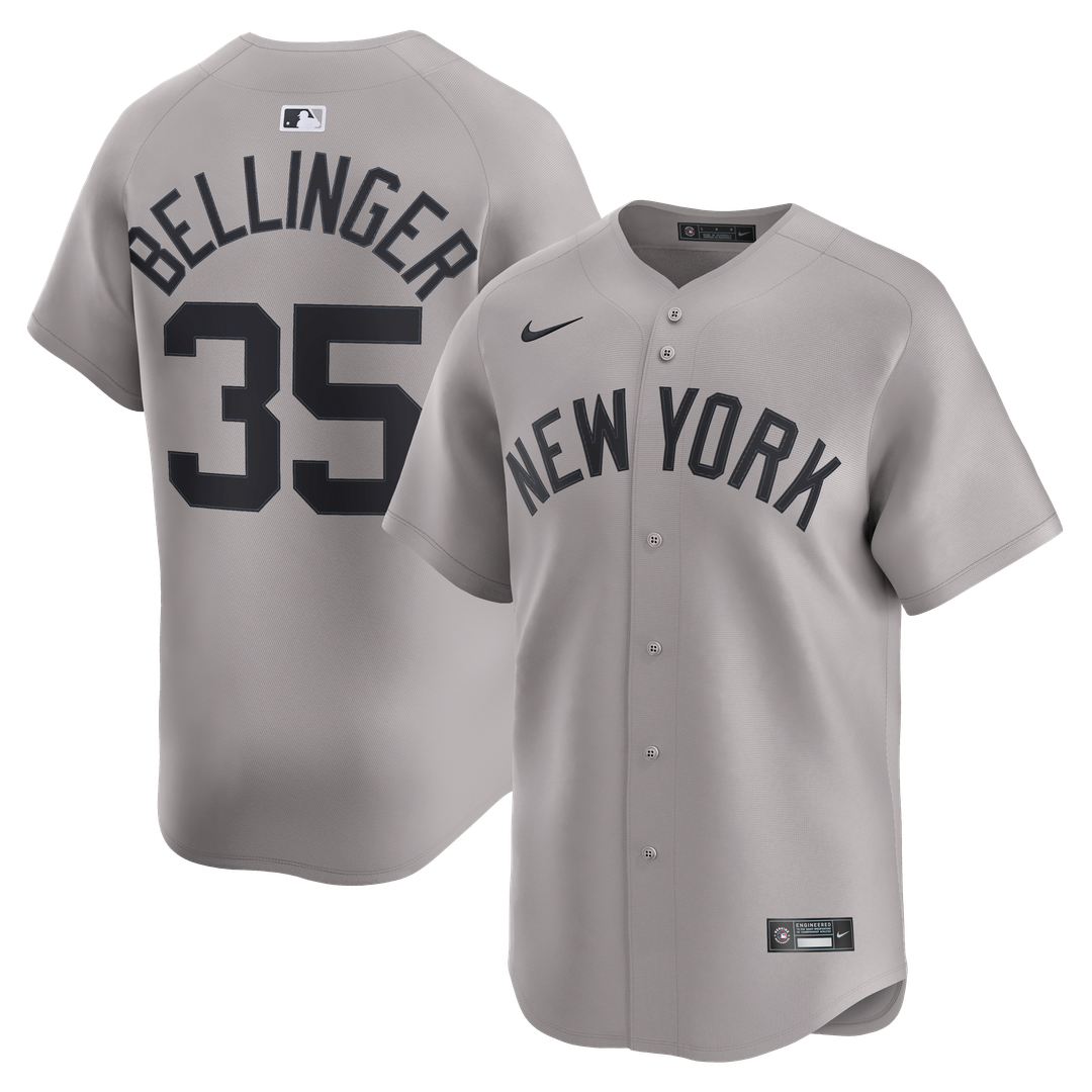 New York Yankees Cody Bellinger Nike Road Limited Player Jersey - Gray