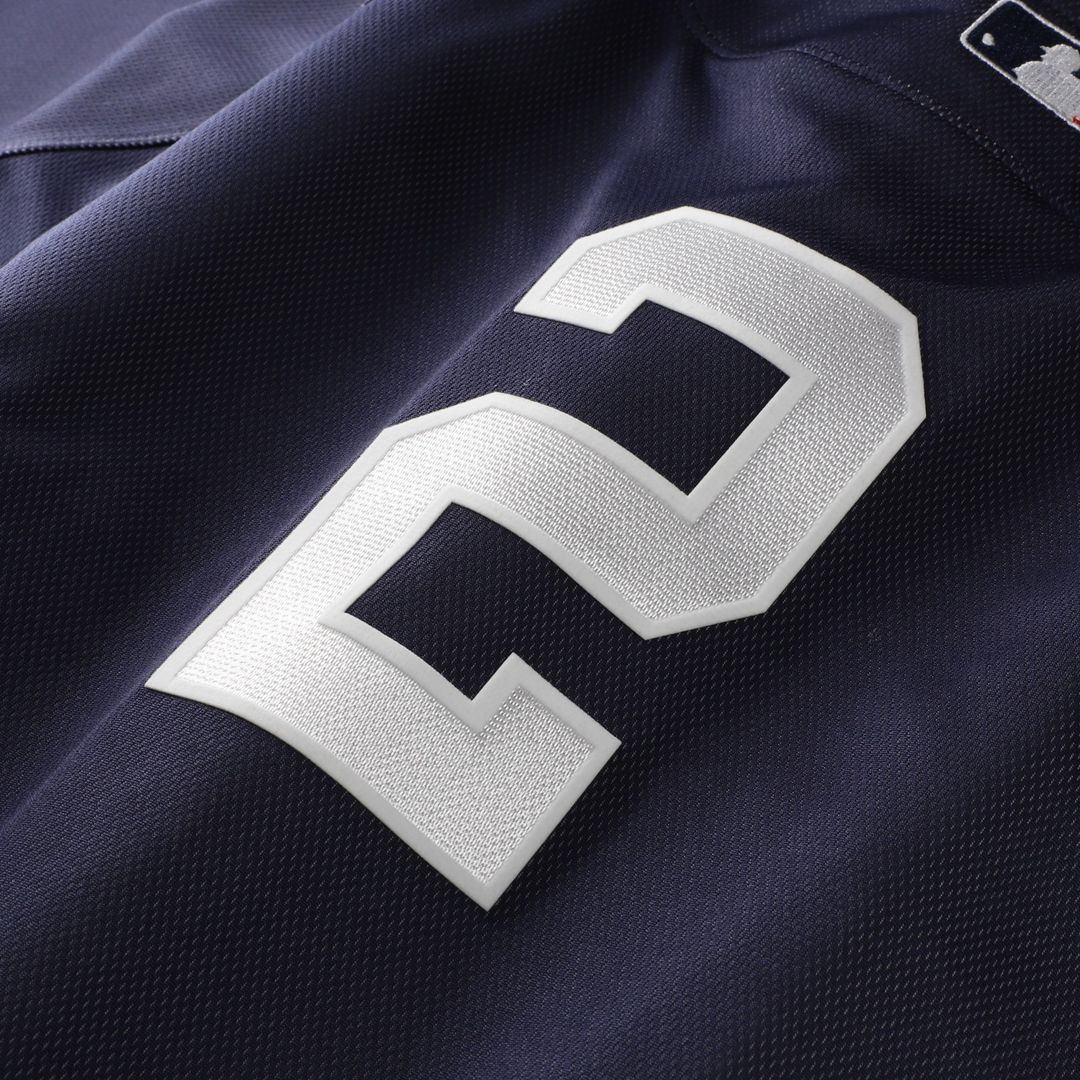 New York Yankees Derek Jeter Mitchell & Ness Authentic Batting Practice Jersey - Navy
