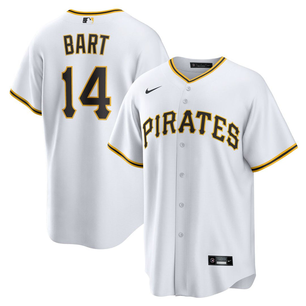 Pittsburgh Pirates Joey Bart Nike Home Replica Jersey - White
