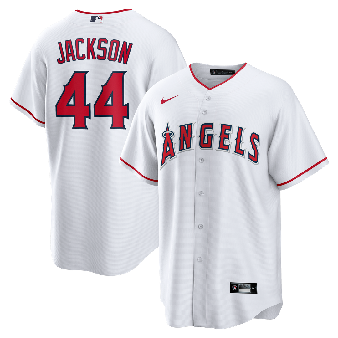 Los Angeles Angels Reggie Jackson Nike Home Retired Player Replica Jersey - White