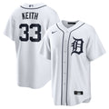 Detroit Tigers Colt Keith Nike Home Replica Jersey - White