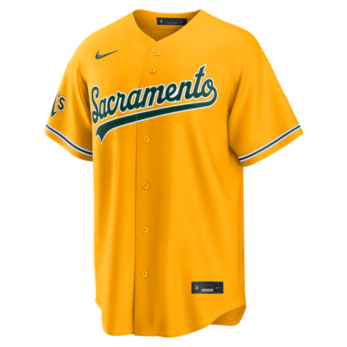 Athletics Brent Rooker Nike Alternate Stadium Jersey - Gold