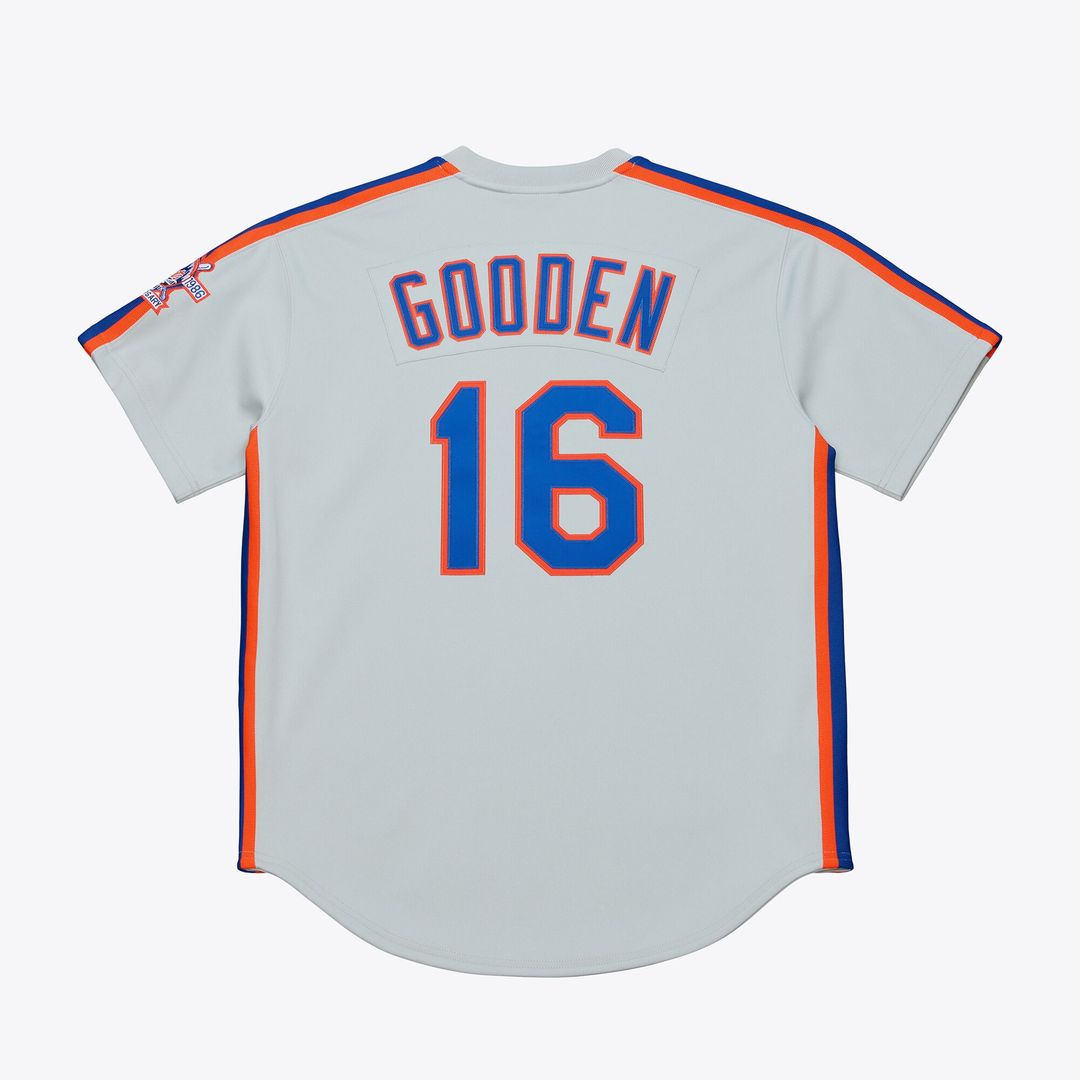New York Mets Dwight Gooden Mitchell & Ness 1986 Authentic Jersey - White