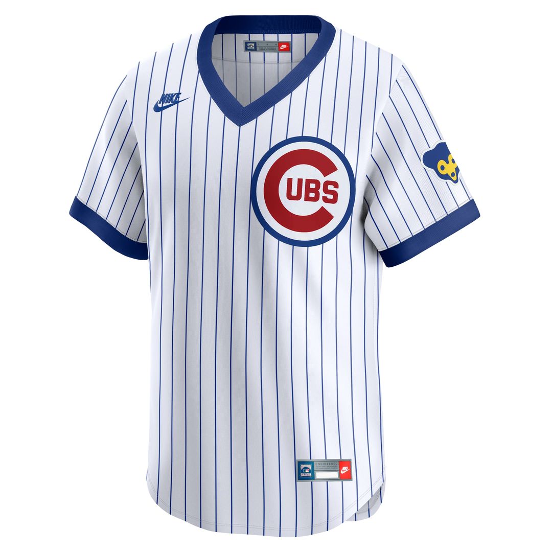 Chicago Cubs Ryne Sandberg Nike Throwback Cooperstown Limited Jersey - White