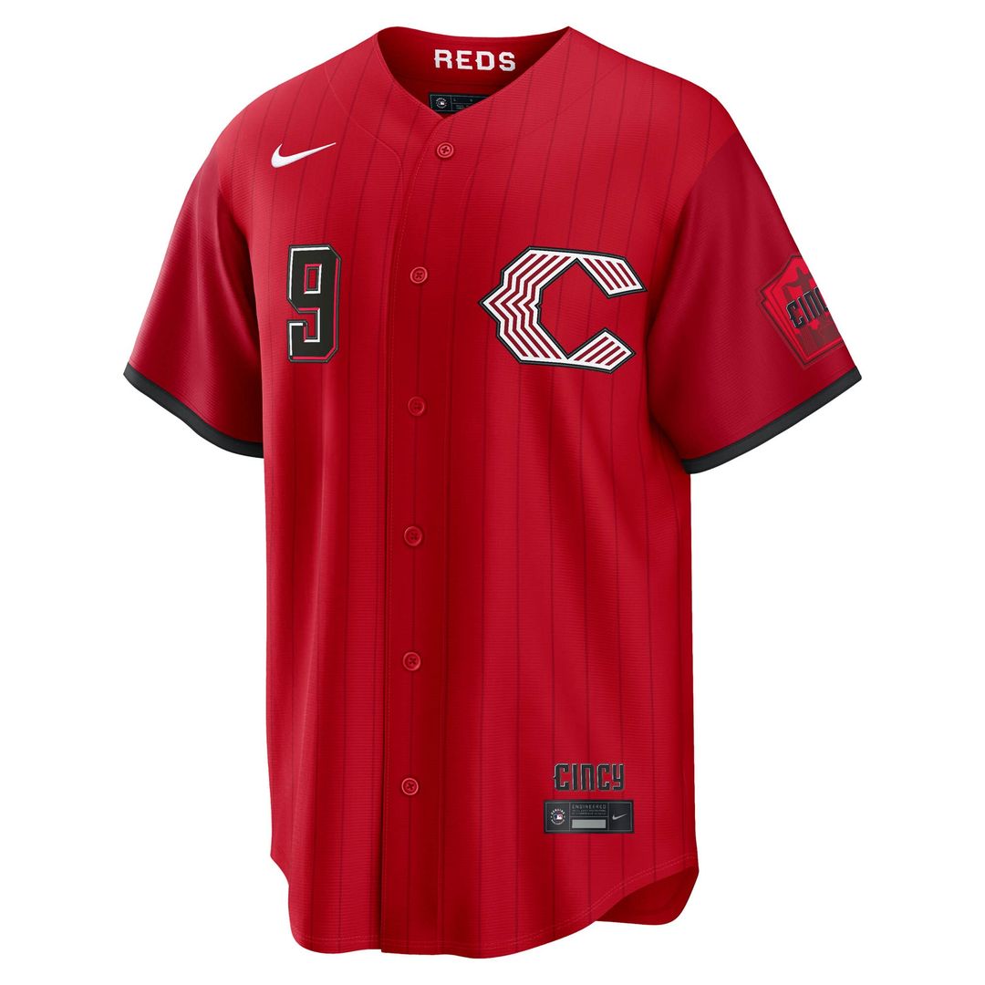 Cincinnati Reds Matt McLain Nike 2026 City Connect Stadium Jersey - Red