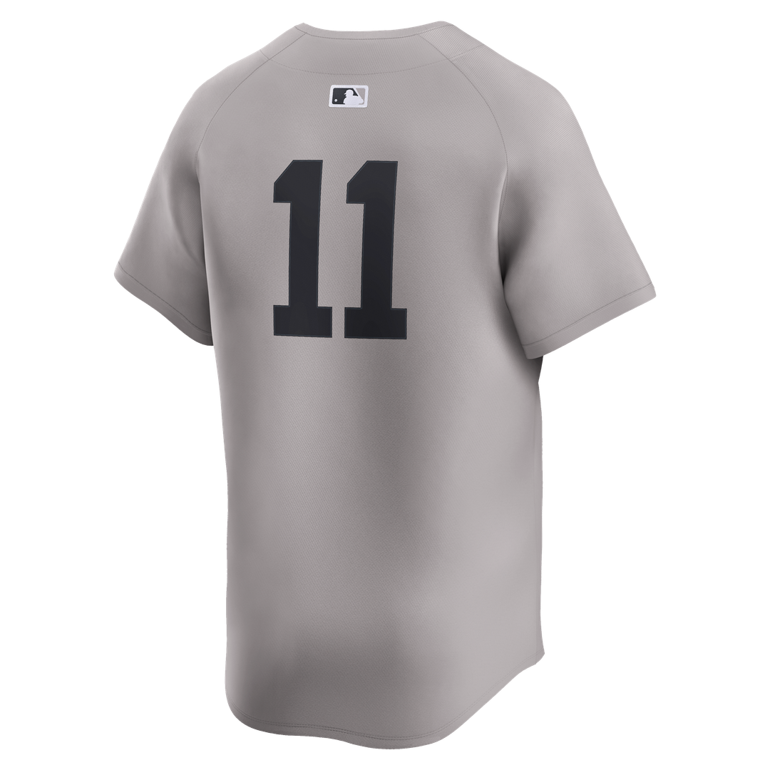 New York Yankees Anthony Volpe Nike Road Limited Player Jersey - Gray