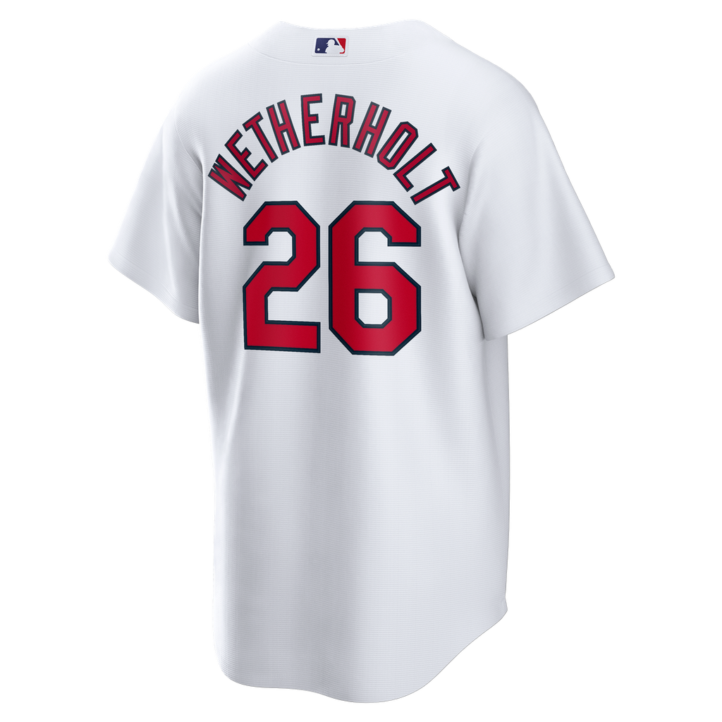 St. Louis Cardinals JJ Wetherholt Nike Home Replica Jersey - White
