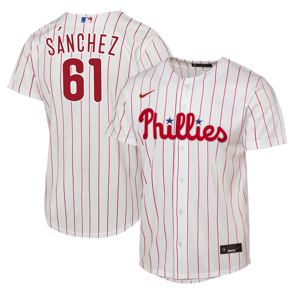 Philadelphia Phillies Cristopher Sánchez Nike Youth Home Replica Jersey - White