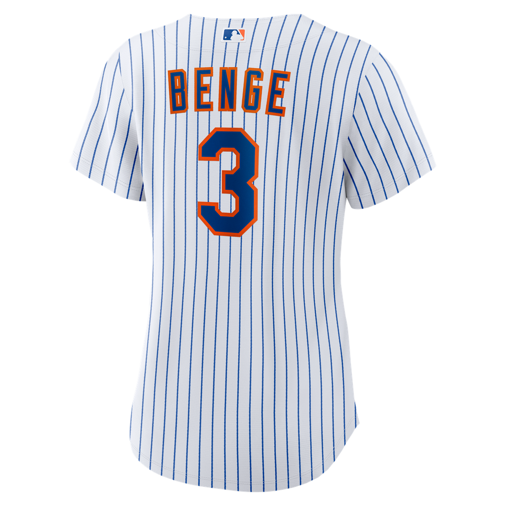 New York Mets Carson Benge Nike Women's Home Replica Jersey - White