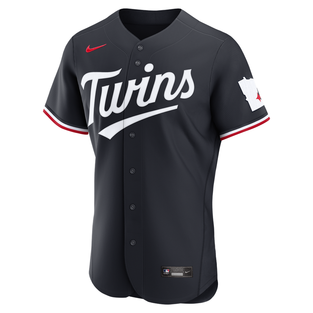 Minnesota Twins Nike Alternate Authentic Jersey - Navy