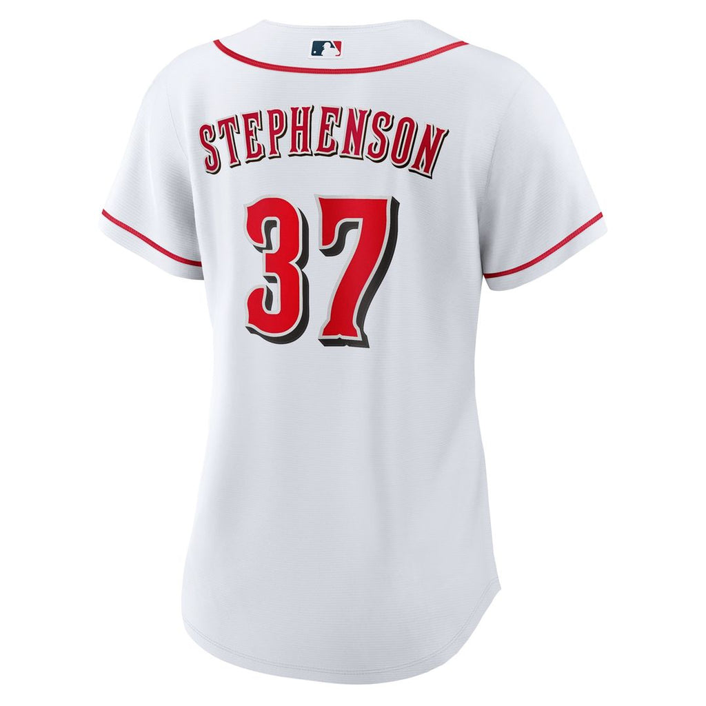 Cincinnati Reds Tyler Stephenson Nike Women's Home Replica Jersey - White