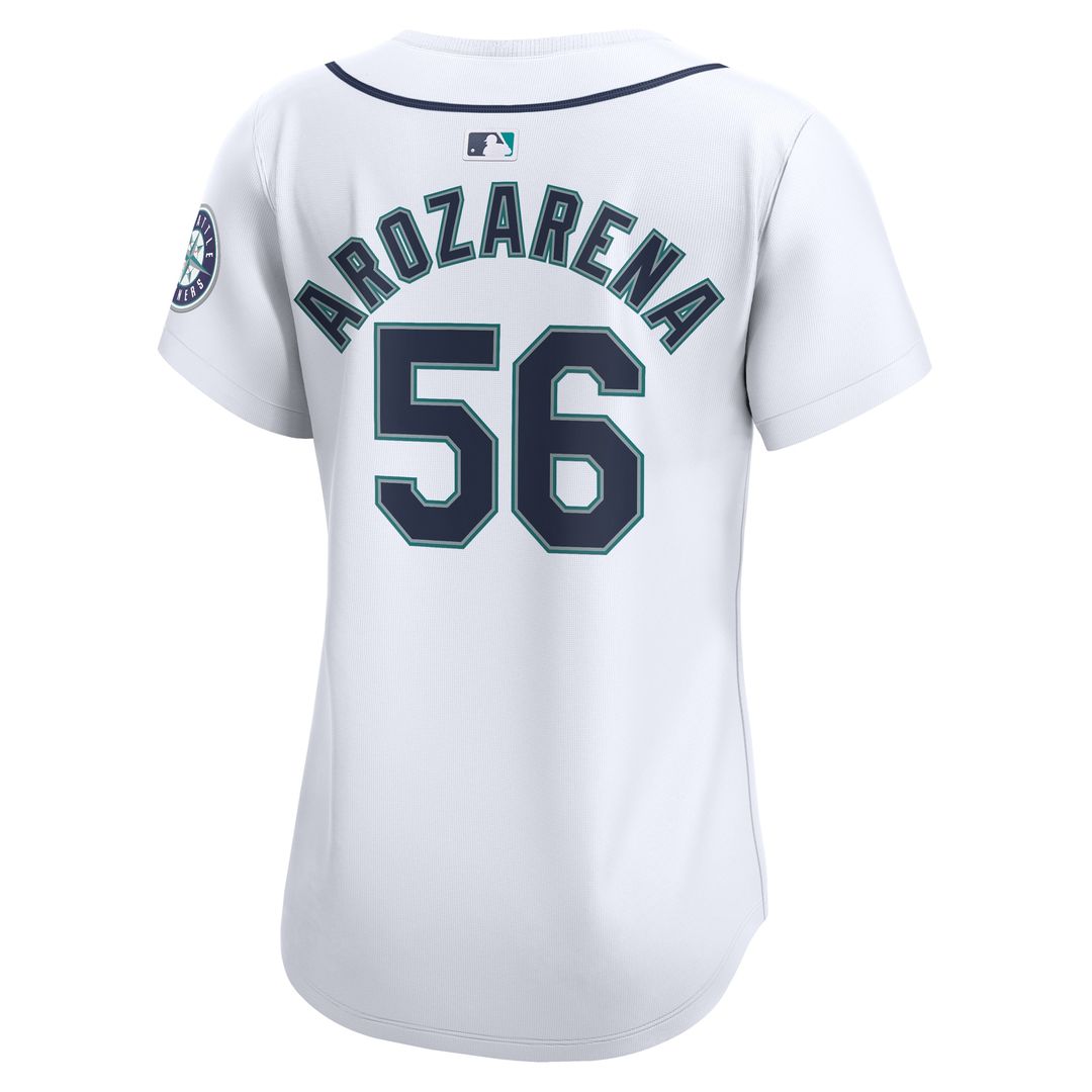 Seattle Mariners Randy Arozarena Nike Women's Home Limited Player Jersey - White