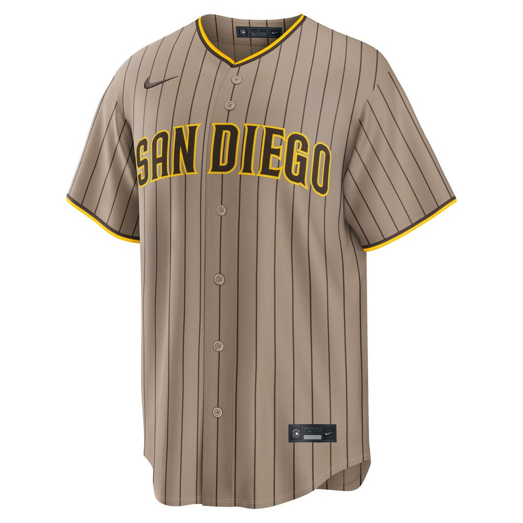 San Diego Padres Fernando Tatis Jr. Nike Alternate Replica Jersey - Sand