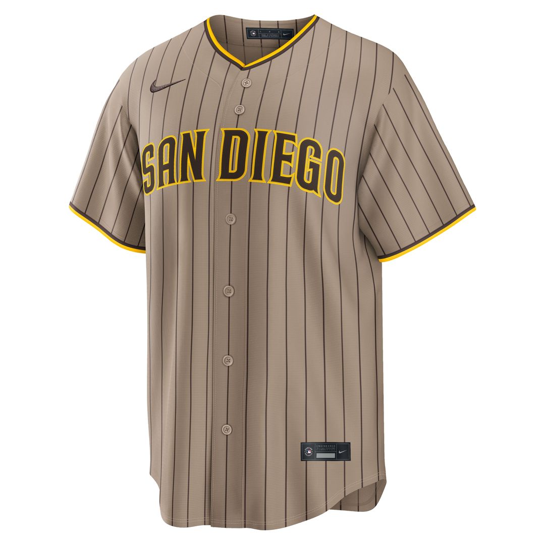 San Diego Padres Fernando Tatis Jr. Nike Alternate Replica Jersey - Sand