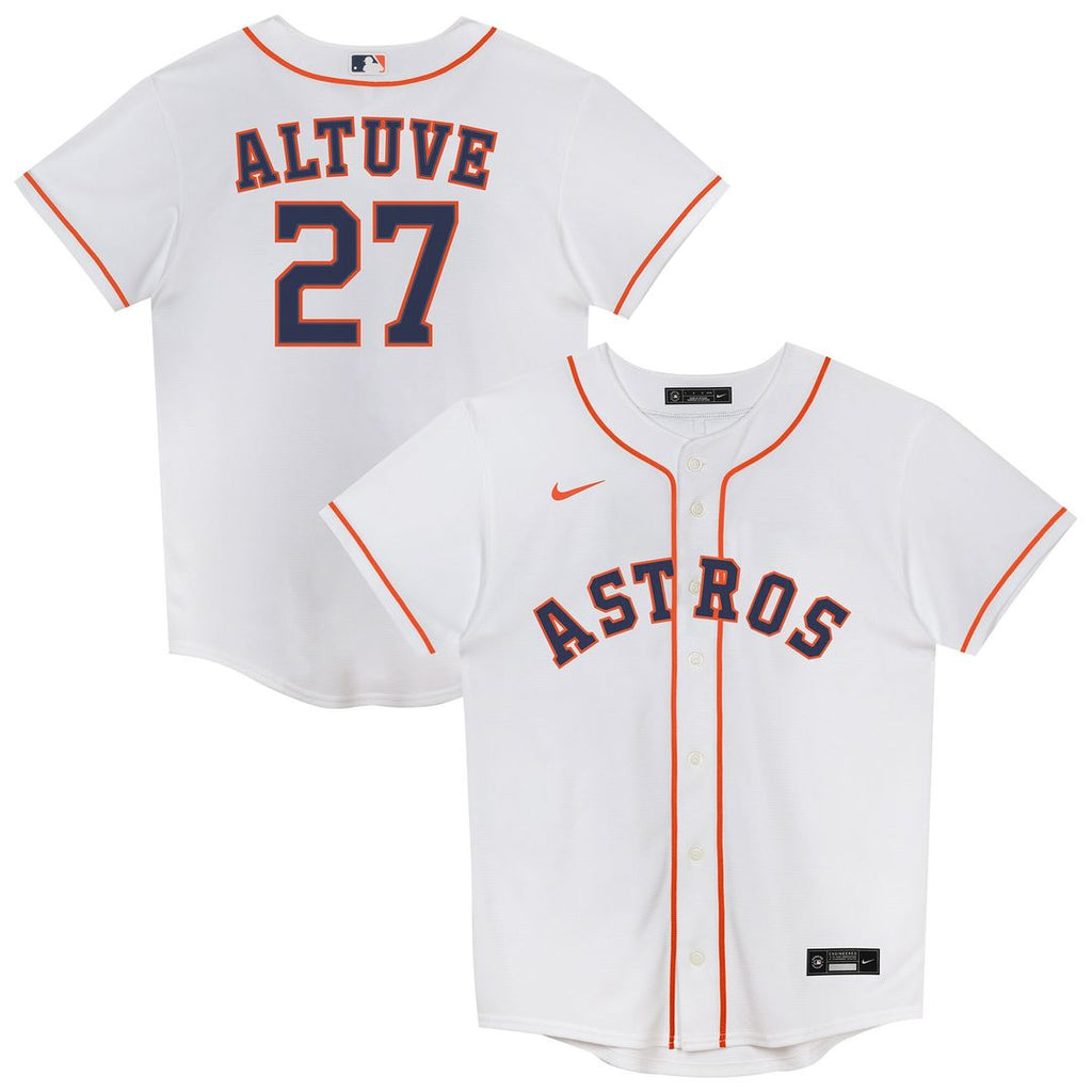 Houston Astros Jose Altuve Nike Preschool Home Replica Jersey - White