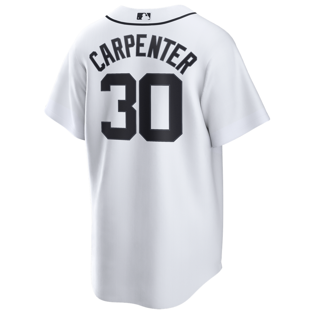 Detroit Tigers Kerry Carpenter Nike Home Replica Jersey - White