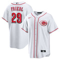 Cincinnati Reds TJ Friedl Nike Home Replica Jersey - White