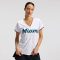 Miami Marlins Nike Women's Replica Team Jersey - White