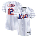 New York Mets Francisco Lindor Nike Women's Home Replica Jersey - White