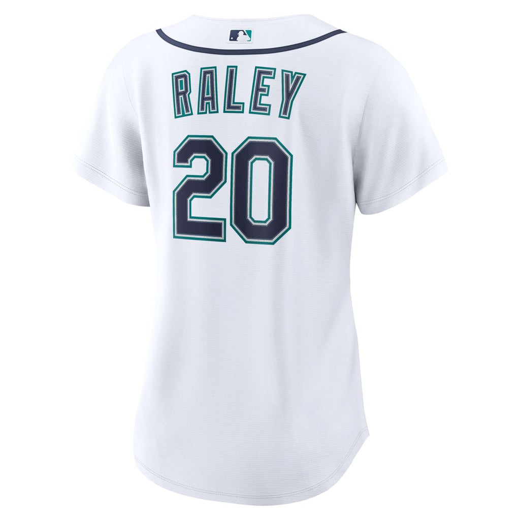 Seattle Mariners Luke Raley Nike Women's Home Replica Jersey - White