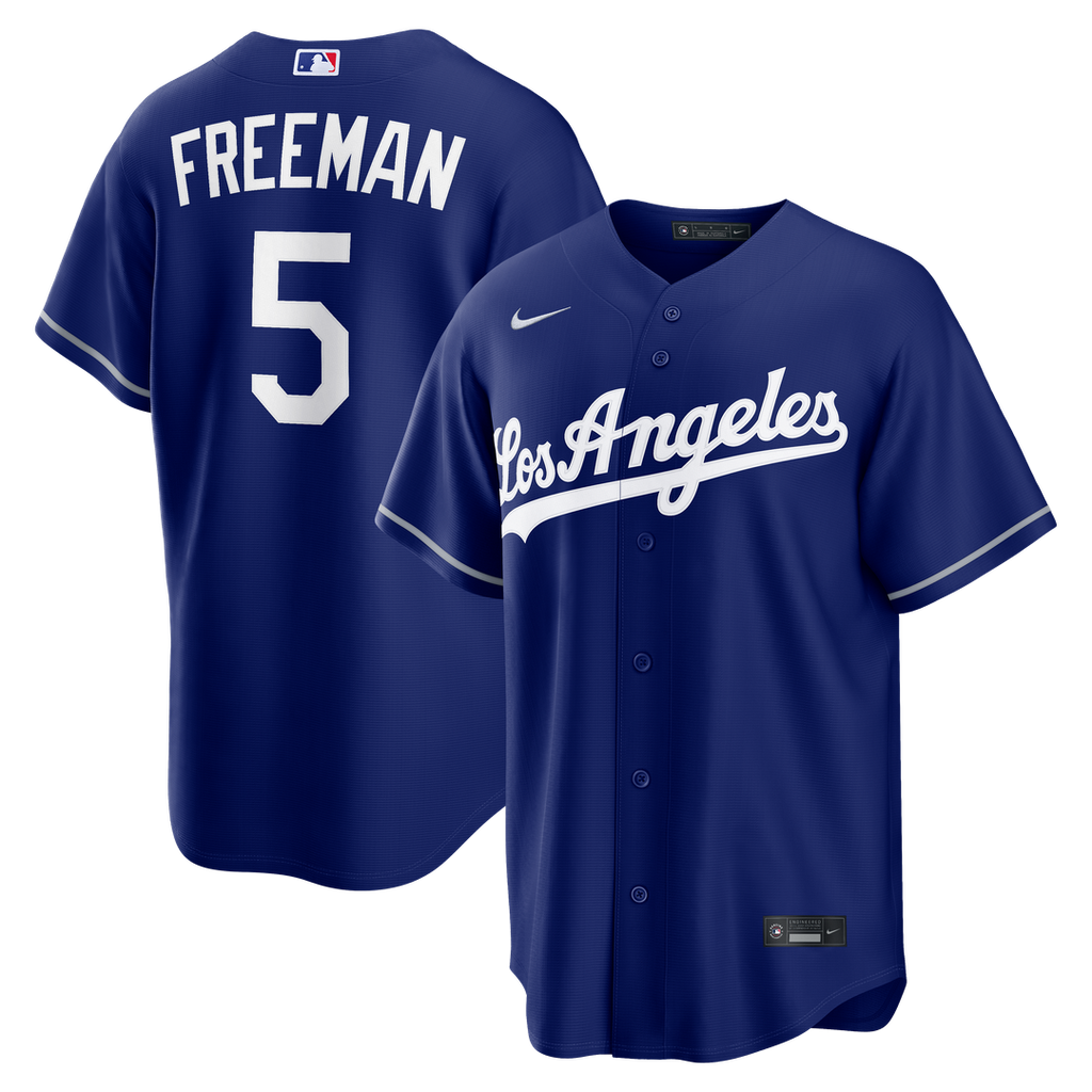 Los Angeles Dodgers Freddie Freeman Nike Alternate Replica Jersey - Royal