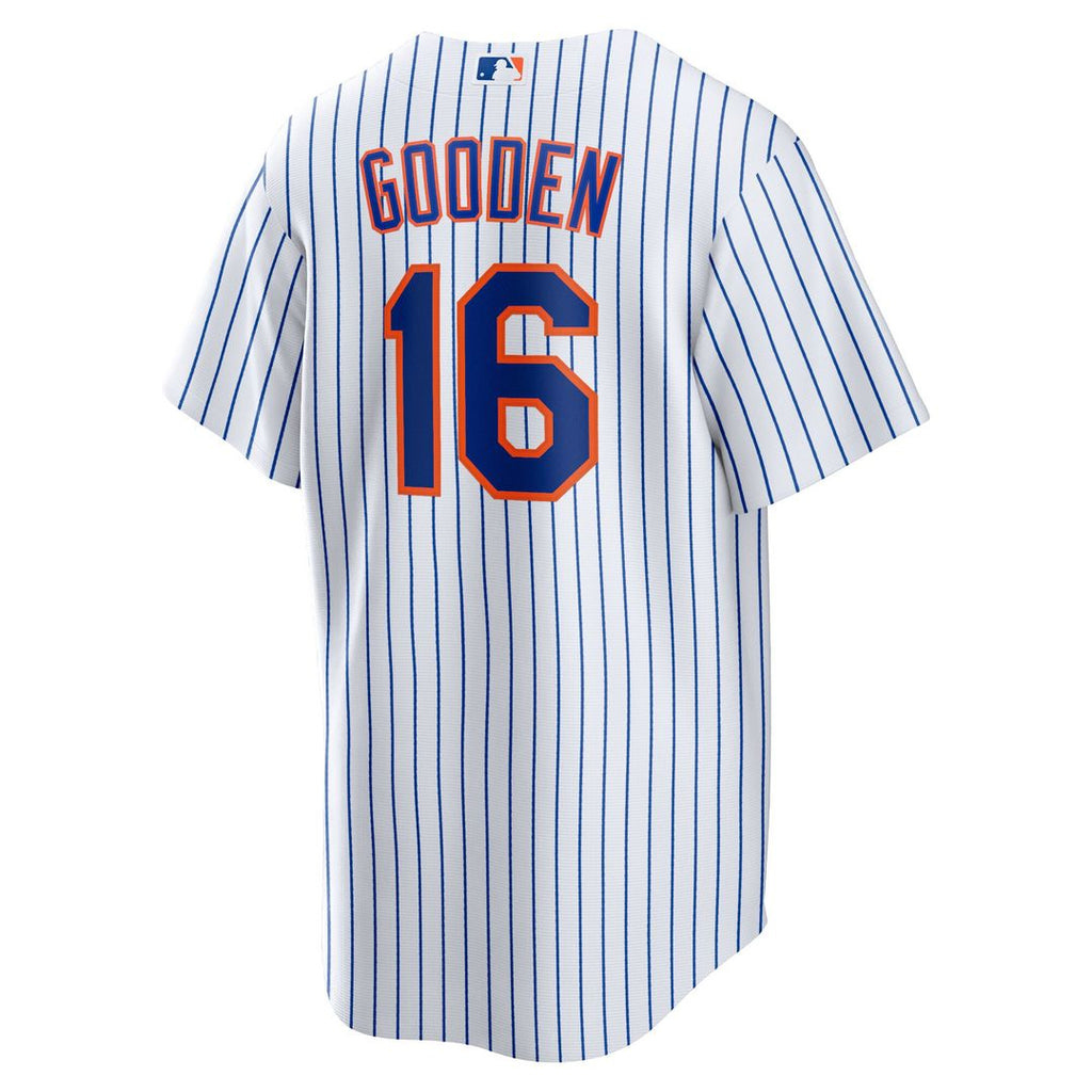 New York Mets Dwight Gooden Nike Home Replica Player Jersey - White