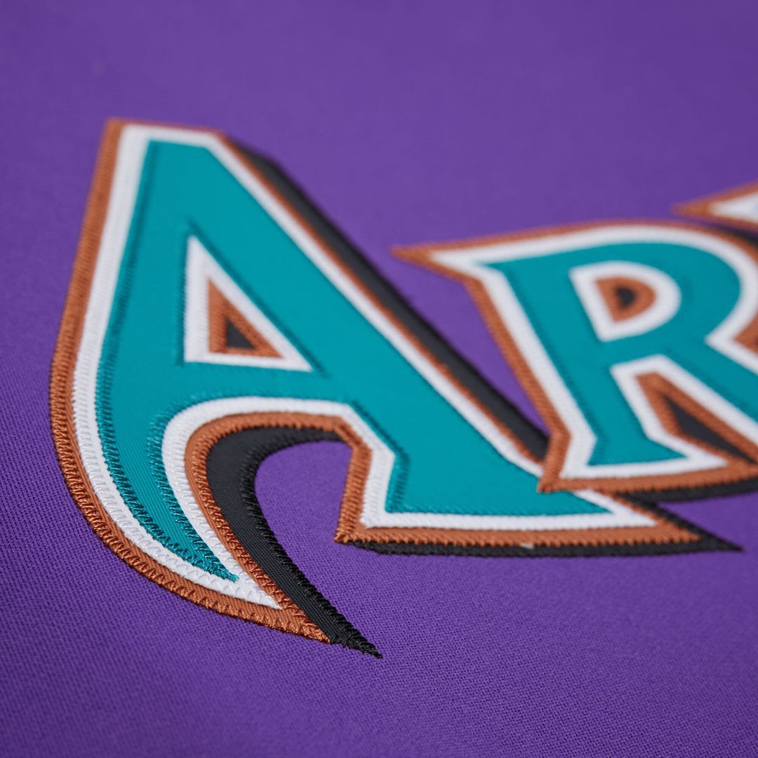 Arizona Diamondbacks Randy Johnson Mitchell & Ness 2000 Throwback Authentic Jersey - Purple