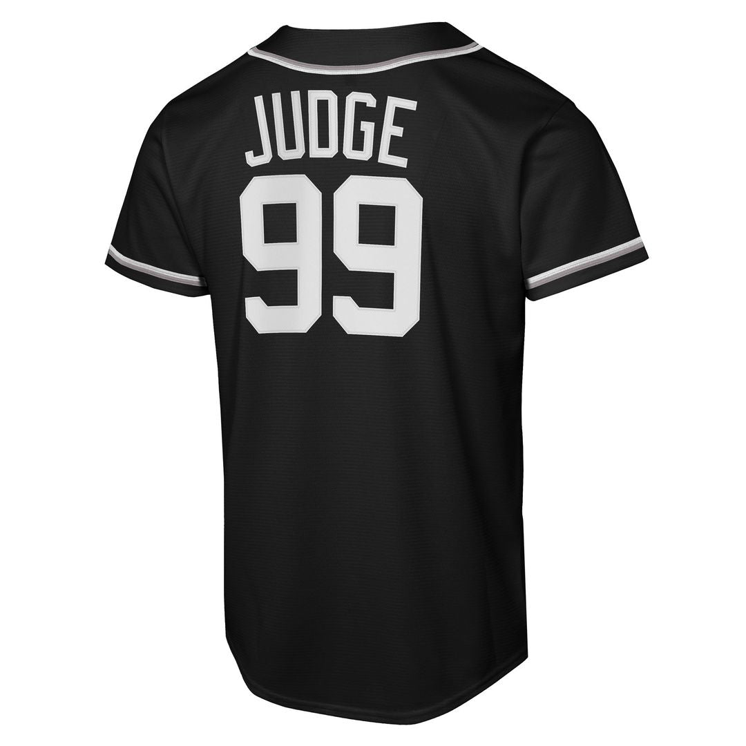 New York Yankees Aaron Judge Nike Youth Fashion Replica Player Jersey - Black