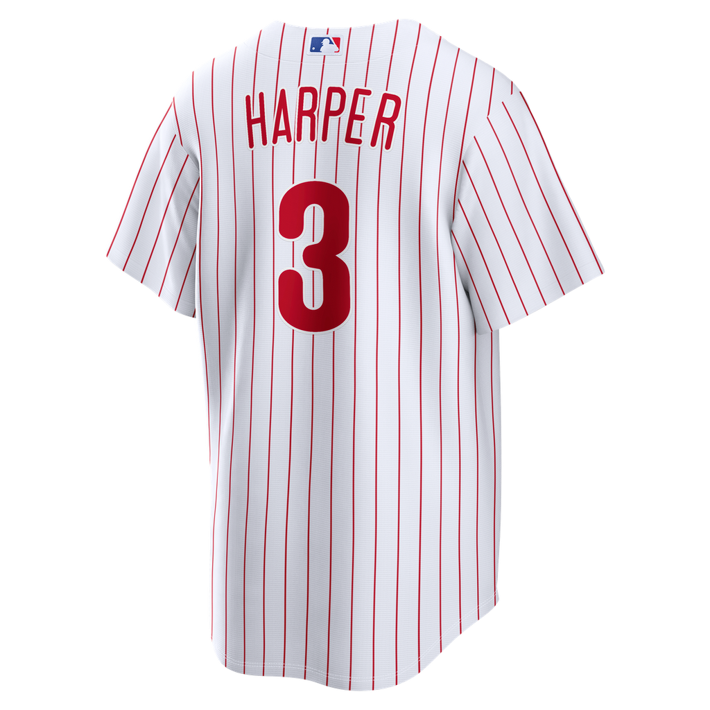 Philadelphia Phillies Bryce Harper Nike Home Replica Jersey - White