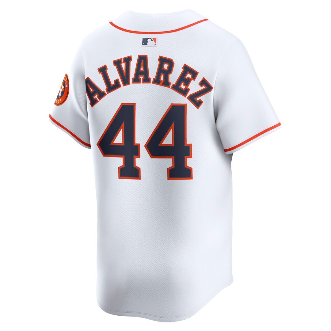 Houston Astros Yordan Alvarez Nike Home Limited Player Jersey - White