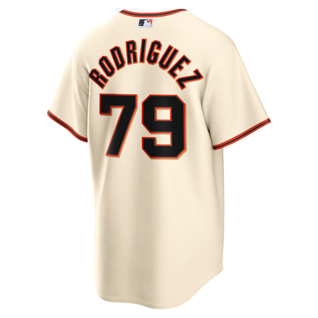 San Francisco Giants Jesus Rodriguez Nike Home Replica Jersey - Cream