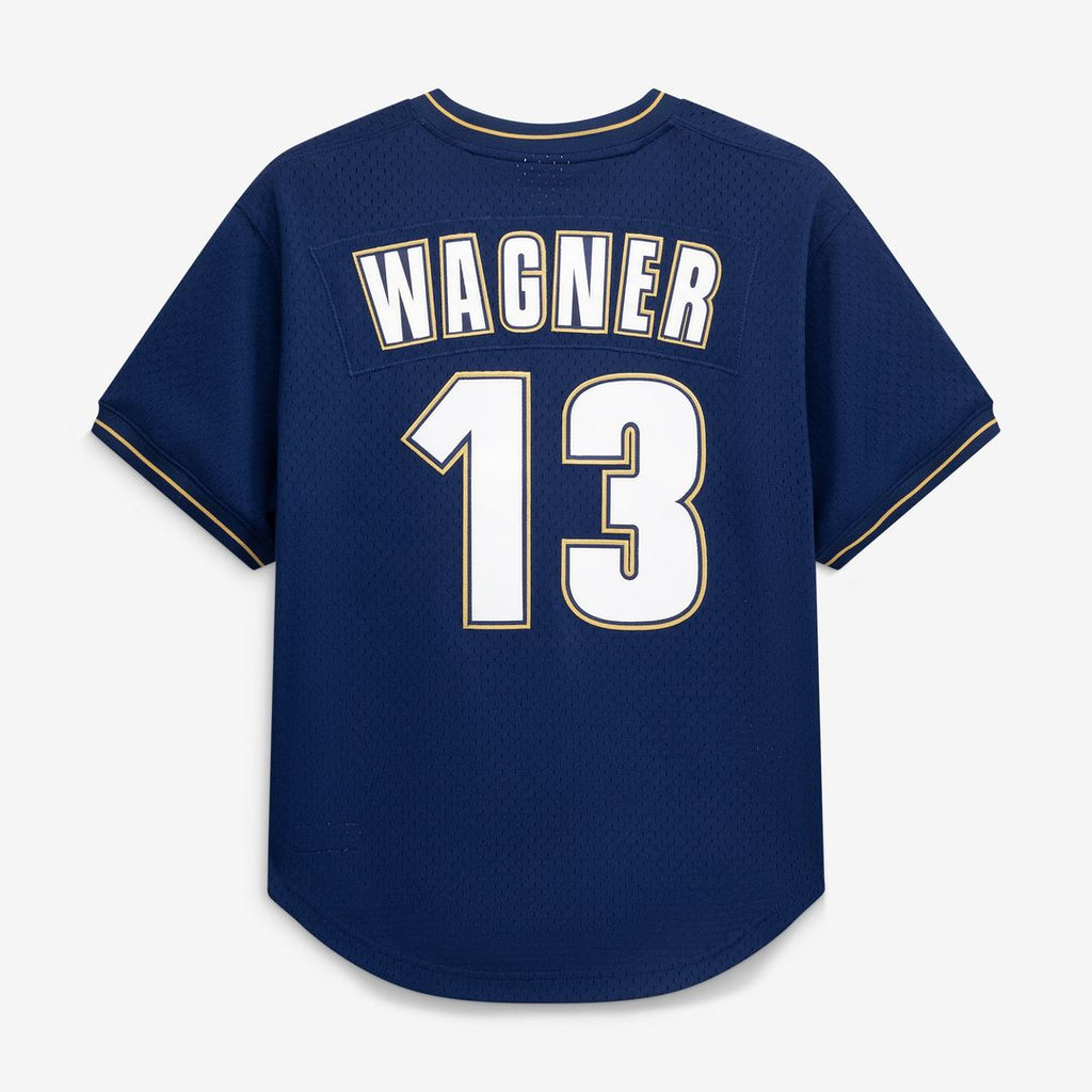 Houston Astros Billy Wagner Mitchell & Ness Authentic Batting Practice Jersey - Navy